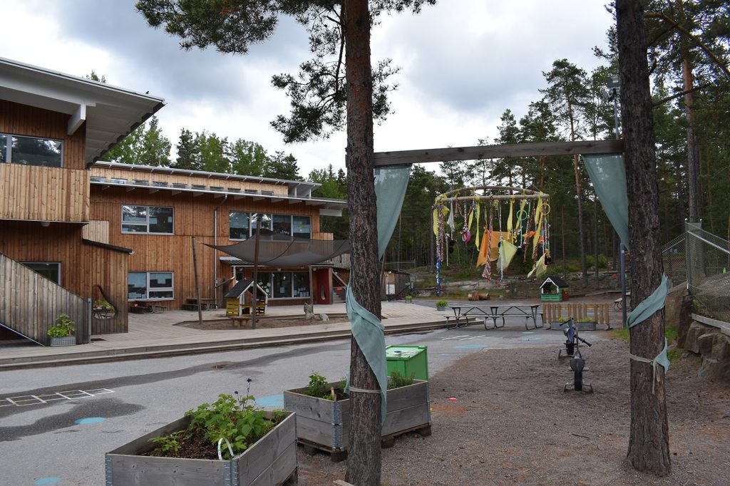 Gården på Tallbackens Förskola